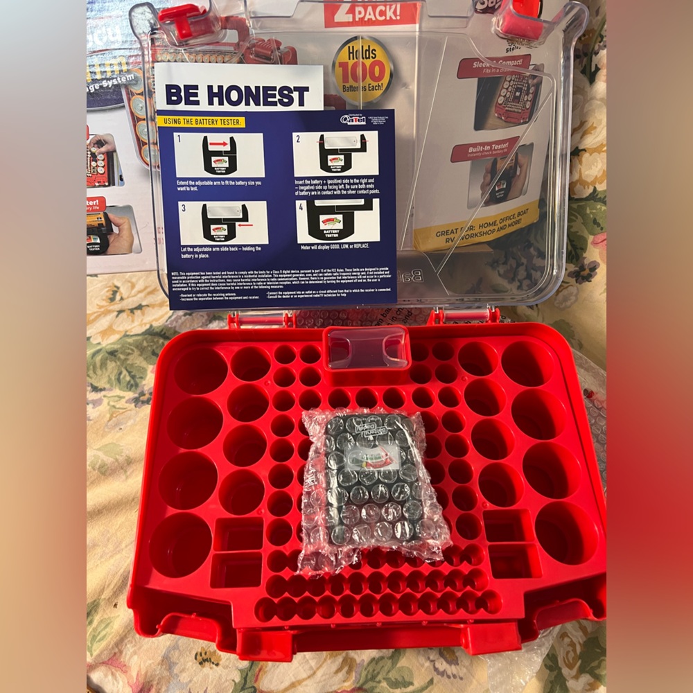 Slim Storage System - Red - Picture 6 of 12